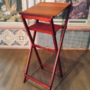 Аналой раскладной с жестким верхом (тёмный) Аналой раскладной с жестким верхом (тёмный)