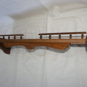 Полка прямая с резьбой (цвет - дуб) Полка прямая с резьбой (цвет - дуб)