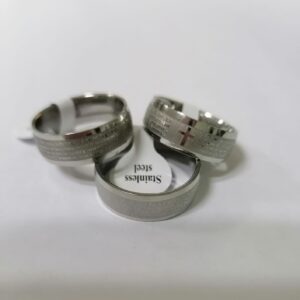 Кольцо с молитвой "Отче наш" Кольцо с молитвой "Отче наш"