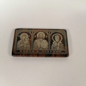 Икона в авто на камне средняя Икона в авто на камне средняя