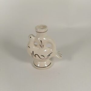 Подсвечник керамический "Птичка" (белая глазурь) Подсвечник керамический "Птичка" (белая глазурь)