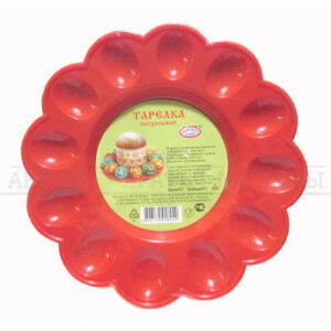 Тарелка пасхальная пласт. (D280мм) Тарелка пасхальная пласт. (D280мм)