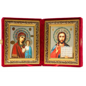 Складень венчальный в багете(17*14 М) Складень венчальный в багете(17*14 М)