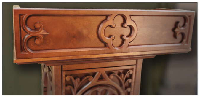 Трибуна для выступлений фон