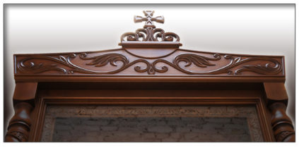 Киот заказной настенный №2616 6