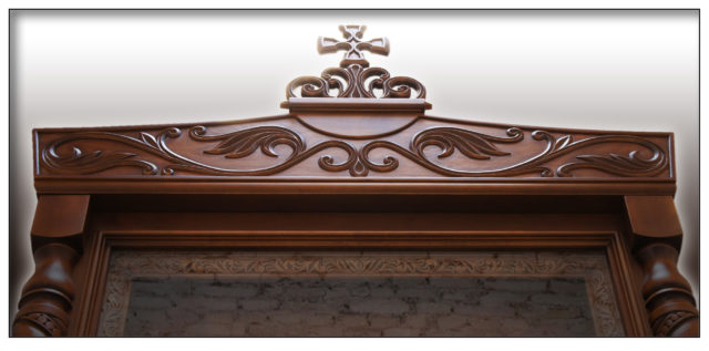 Киот заказной настенный №2616 6