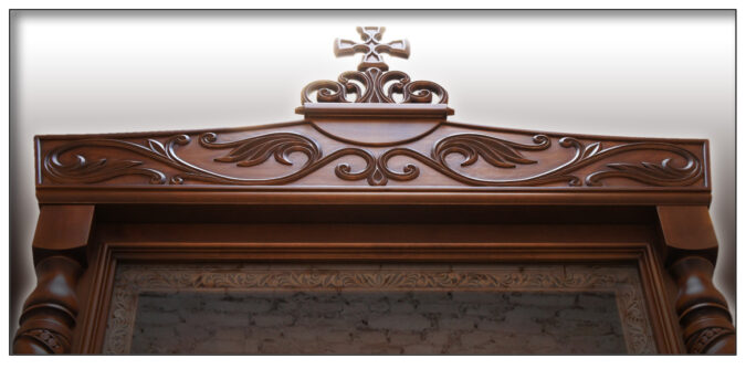 Киот заказной настенный №2616 6