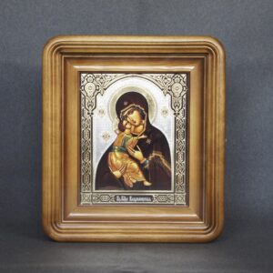 Киот под икону 17*21, без резьбы (цвет - красное дерево) Киот под икону 17*21, без резьбы (цвет - красное дерево)