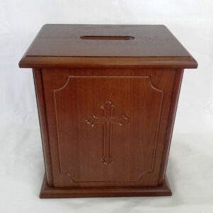 Ящик для пожертвований, большой (30*26*20.5) (МДФ, шпон дуба)