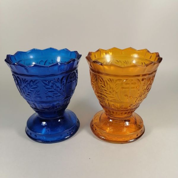 Лампада стеклянная "Лилия" в ассортменте Лампада стеклянная "Лилия" в ассортменте