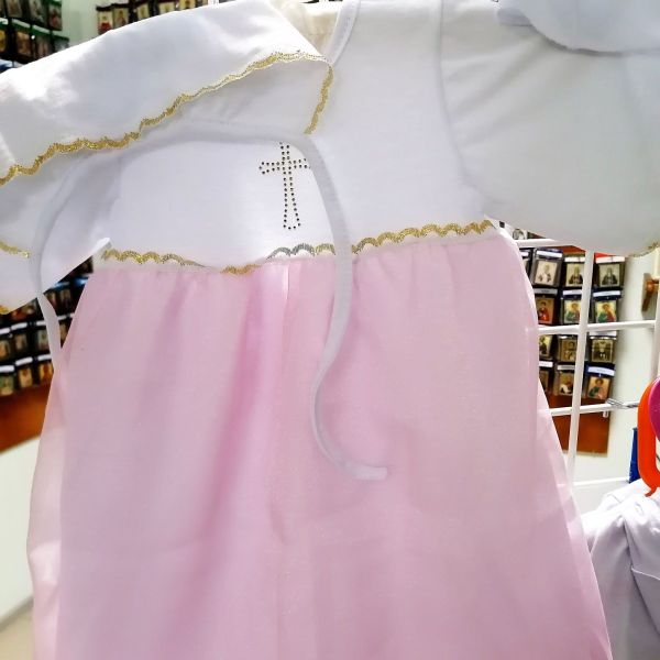 Платье крестильное с чеп(012) Платье крестильное с чеп(012)