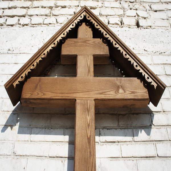 Крест деревянный (дуб)
