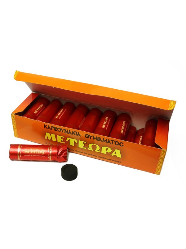 Уголь кадильный "Метеора" 27мм. (6 таблеток) Уголь кадильный "Метеора" 27мм. (6 таблеток)