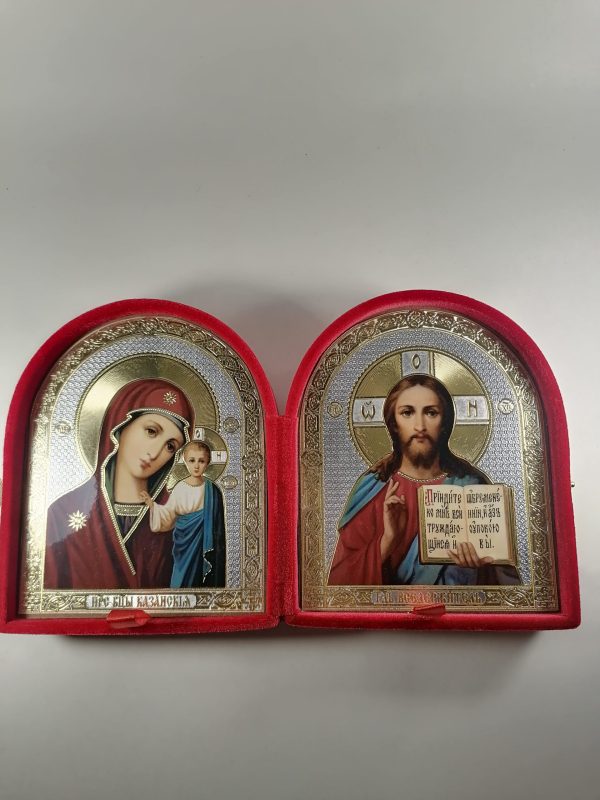 Складень венчальный (арка, бархат 14*16,5 Б)