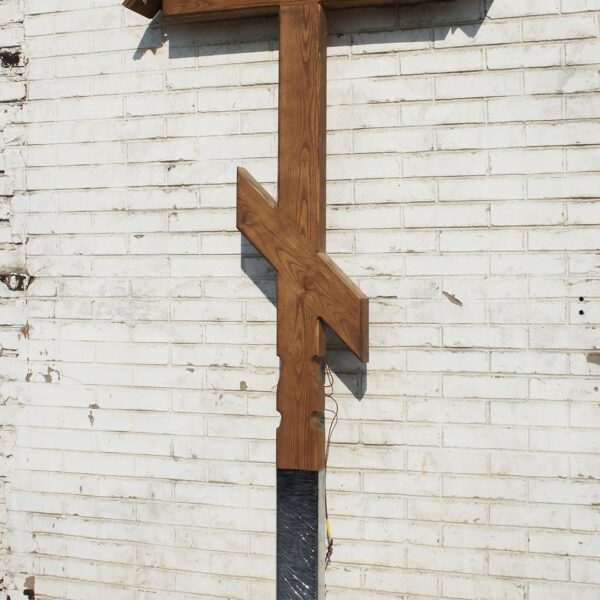 Крест деревянный (дуб)