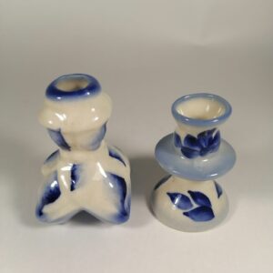 Подсвечник керамический "Гжель"