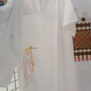 Платье крестильное с чеп(012)