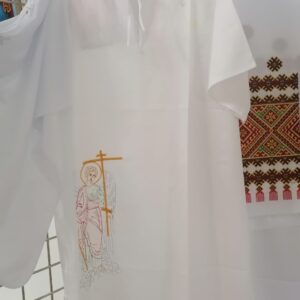 Платье крестильное с чеп(012)