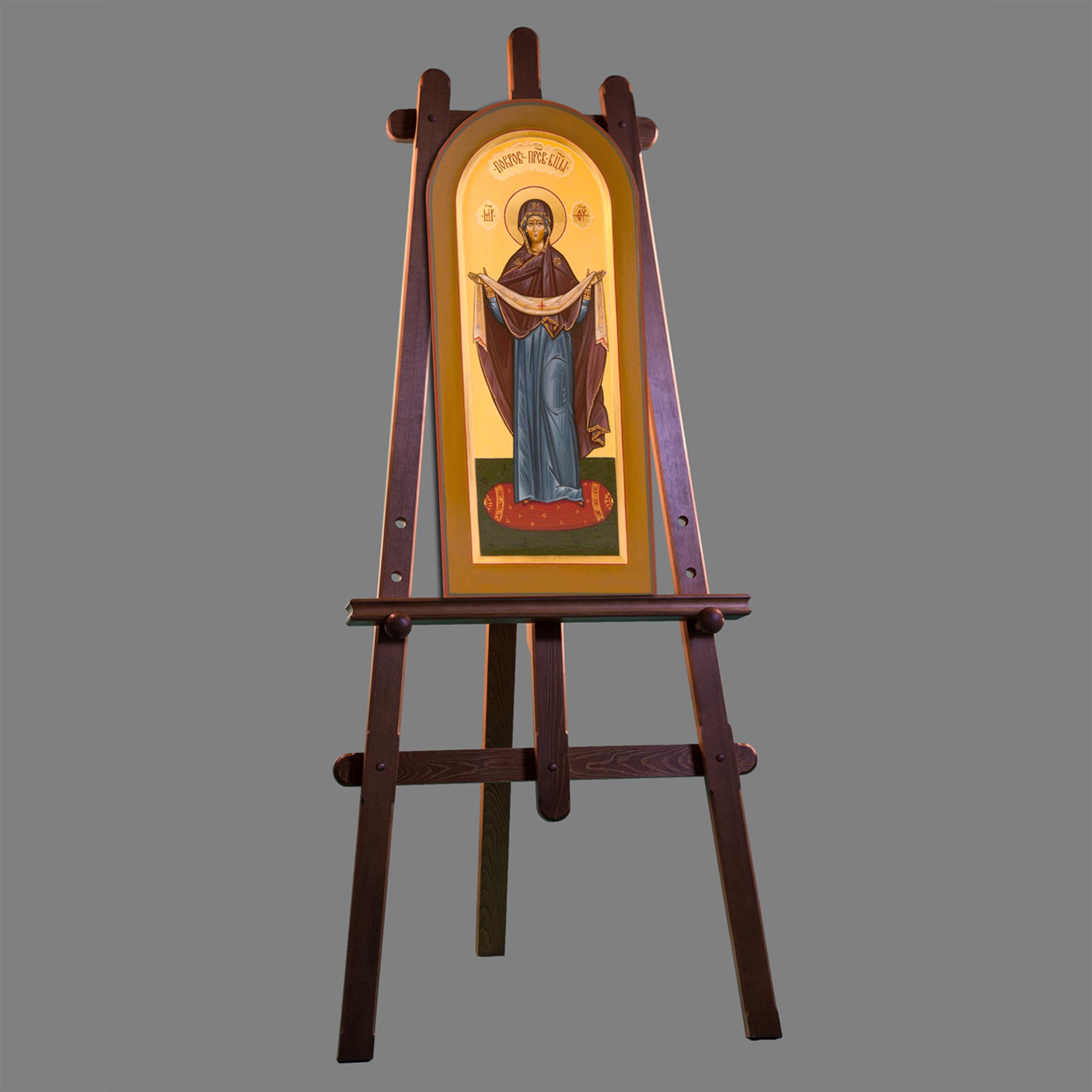 Подставка под икону храмовая (тренога) - Православная мастерская