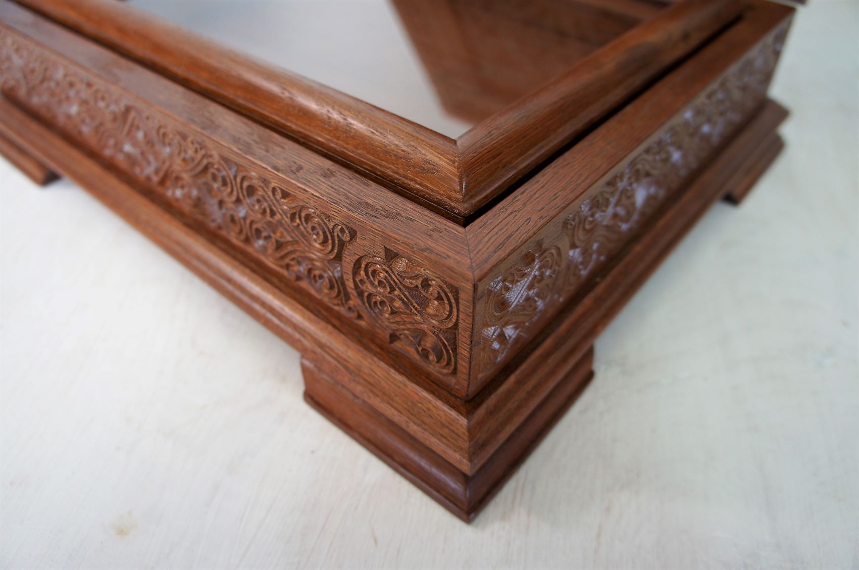 Мощевик дуб, резьба — изображение 6