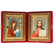 Складень венчальный в багете(17*14 М)