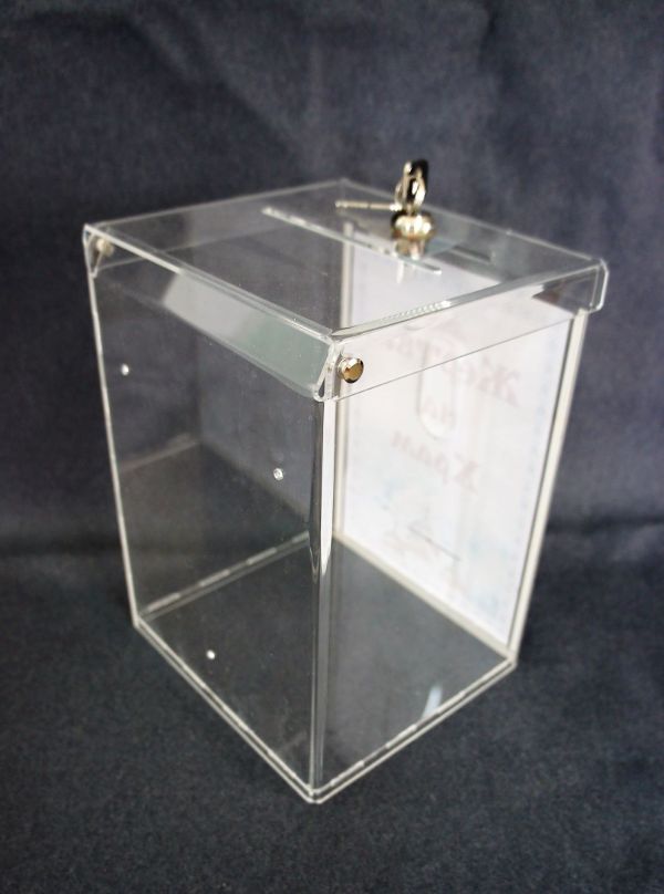 Ящик для пожертвований из оргстекла (17*16*25) Ящик для пожертвований из оргстекла (17*16*25) — изображение 4