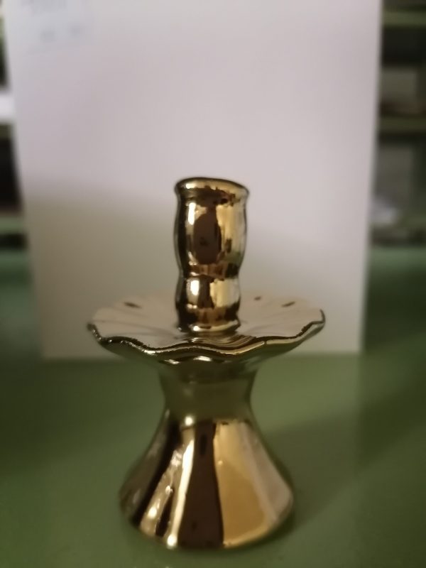 Подсвечник Балерина золотой