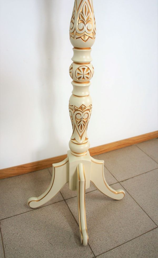 Аналой на одной ножке келейный (эмаль, патина, сукно) — изображение 7