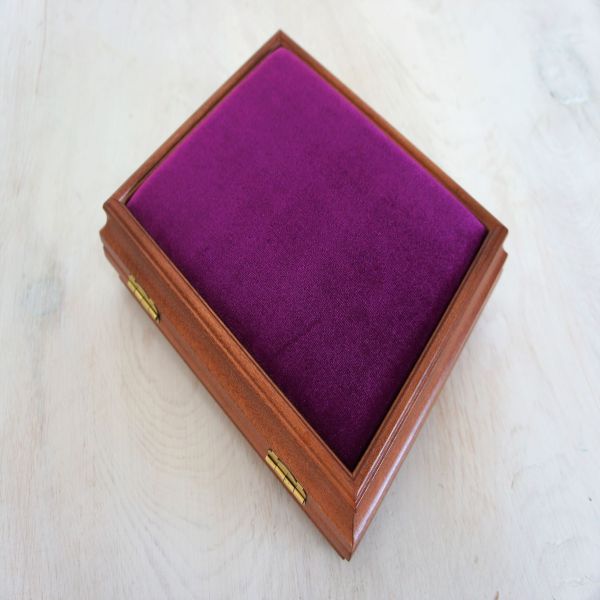 Складень деревянный 17х21 с бархатом складень деревянный 17х21 с бархатом