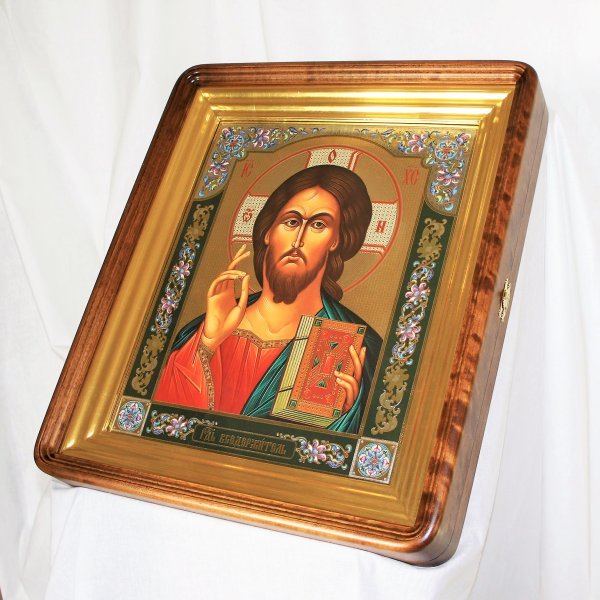 Киот под икону 33*40, сусальное золото (под заказ)