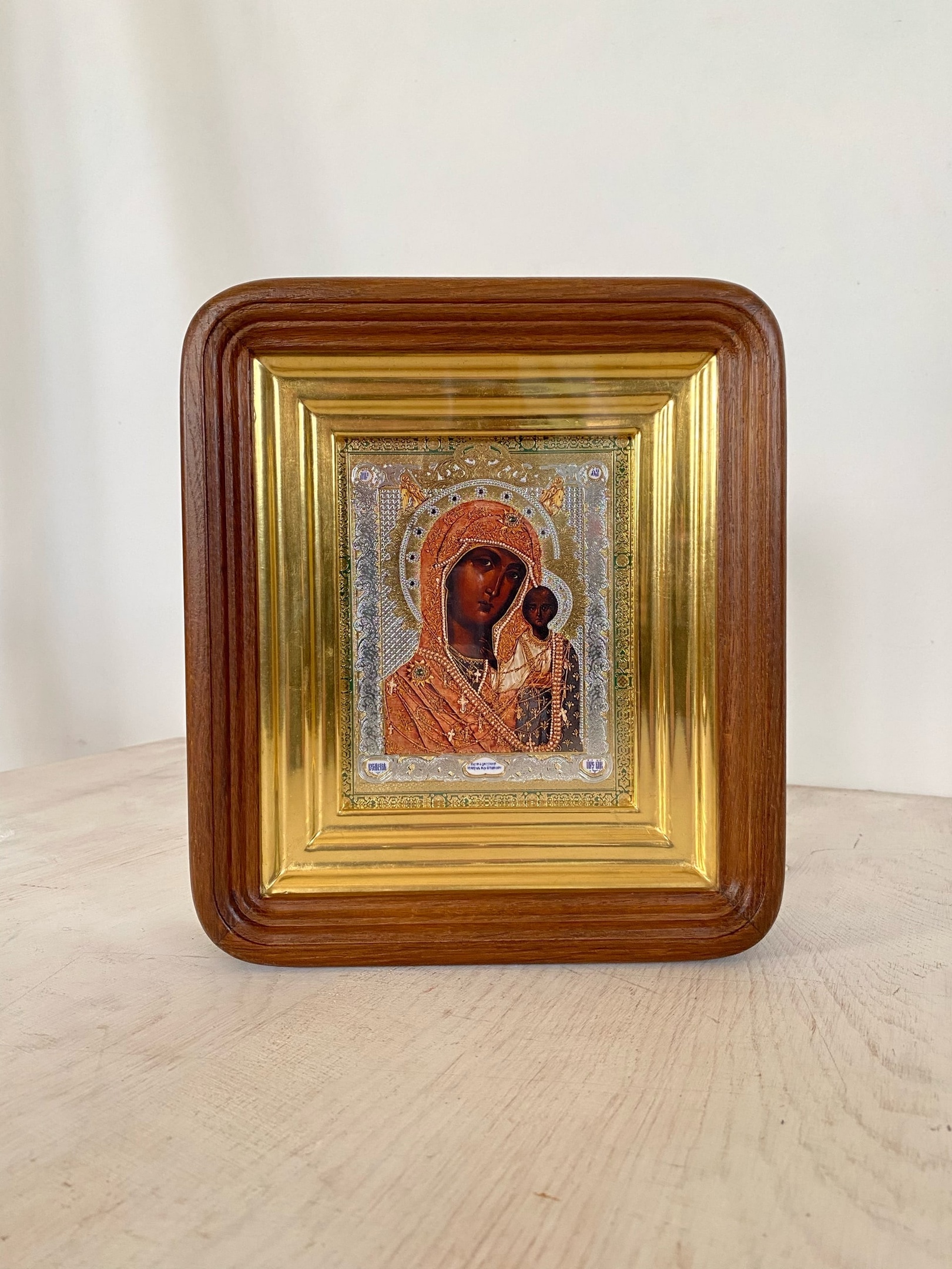 Киот под икону 13*16, сусальное золото (под заказ) Киот под икону 13*16, сусальное золото (под заказ)