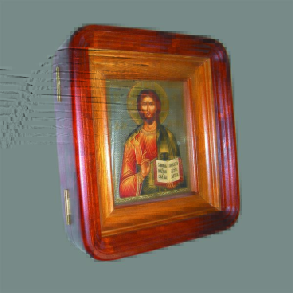Киот под икону 13*16, без резьбы (цвет - дуб)
