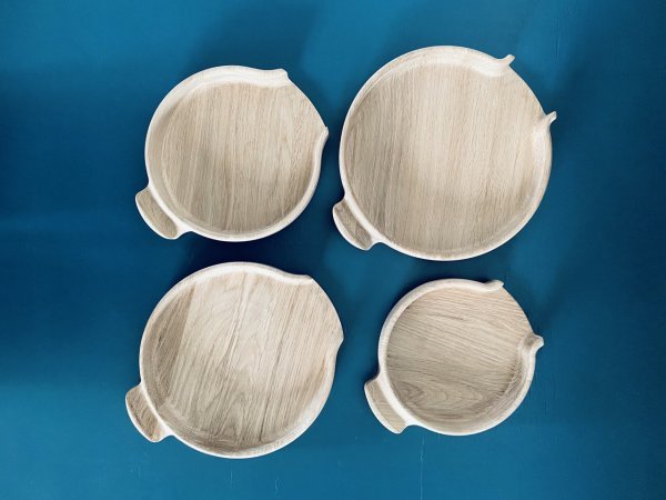 Блюдо для приготовления Агнца с ручкой,22 см (дуб) — изображение 2