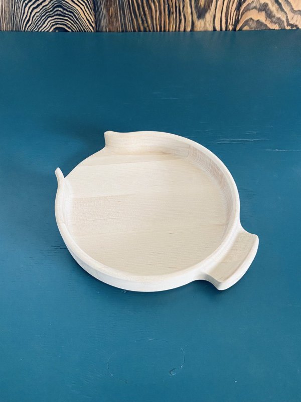 Блюдо для приготовления Агнца с ручкой, 20 см (русская береза)