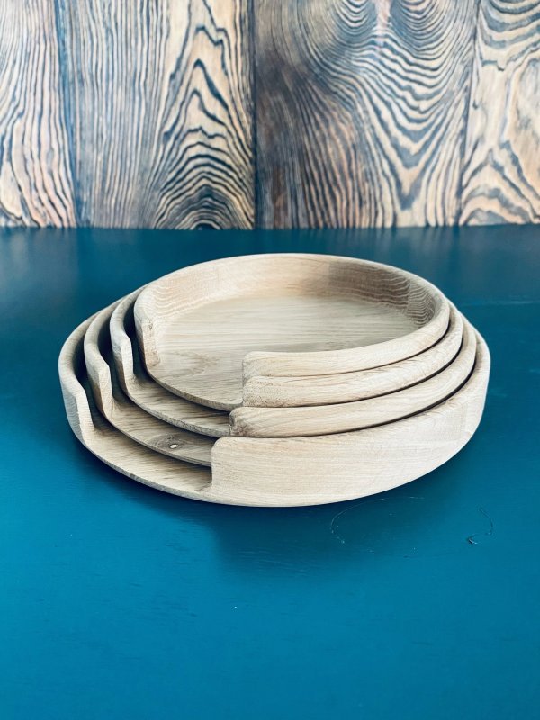 Блюдо для приготовления Агнца,18 см (дуб) — изображение 3