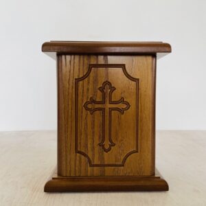 Ящик для пожертвований, малый (20.5*17*12.5) (МДФ, шпон дуба)