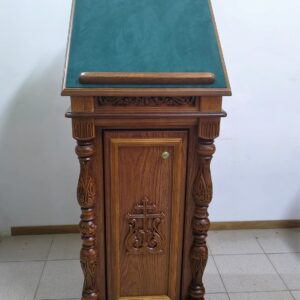 Аналой храмовый закрытый с тканью Аналой храмовый закрытый с тканью