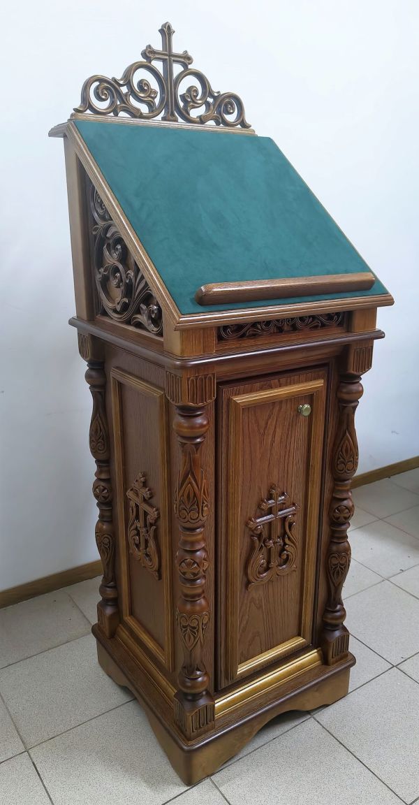 Аналой храмовый закрытый с тканью — изображение 4