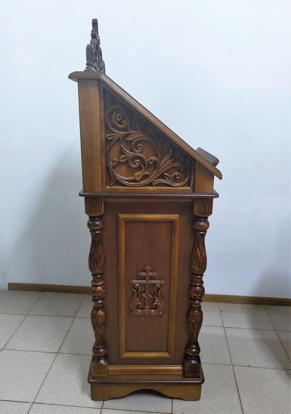 Аналой храмовый закрытый с тканью — изображение 5