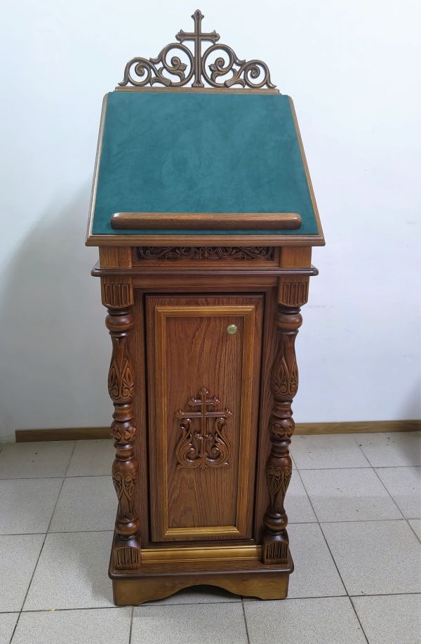 Аналой храмовый закрытый с тканью — изображение 3